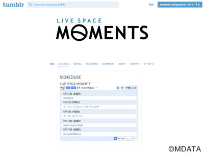 LIVE SPACE MOMENTS