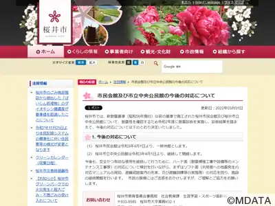 桜井市民会館[休館中]