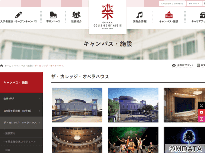 大阪音楽大学 ザ・カレッジ・オペラハウス