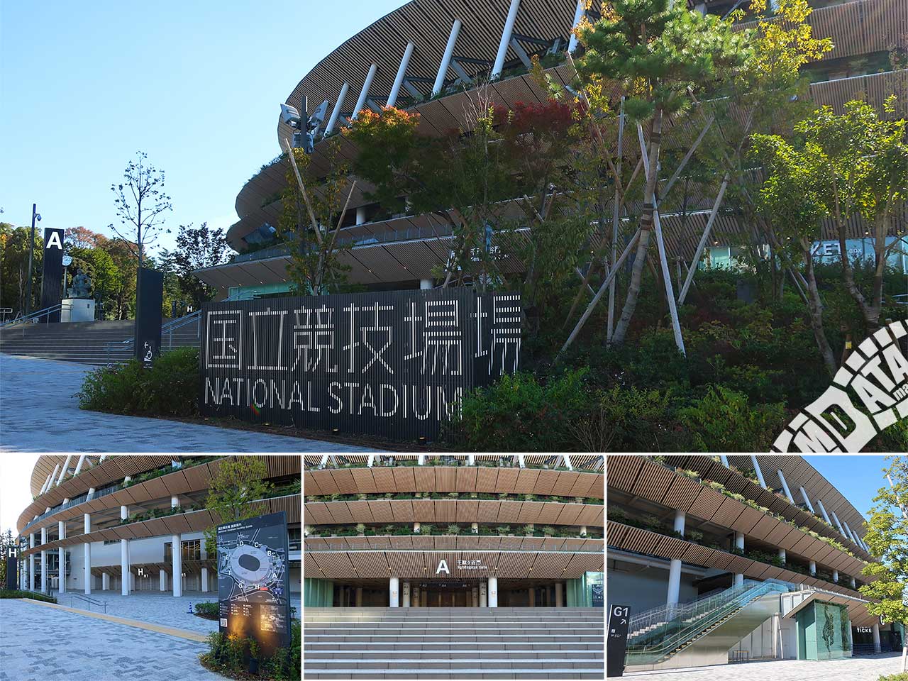 国立競技場 オリンピックスタジアムの写真 Photo taken on 2021/11/04