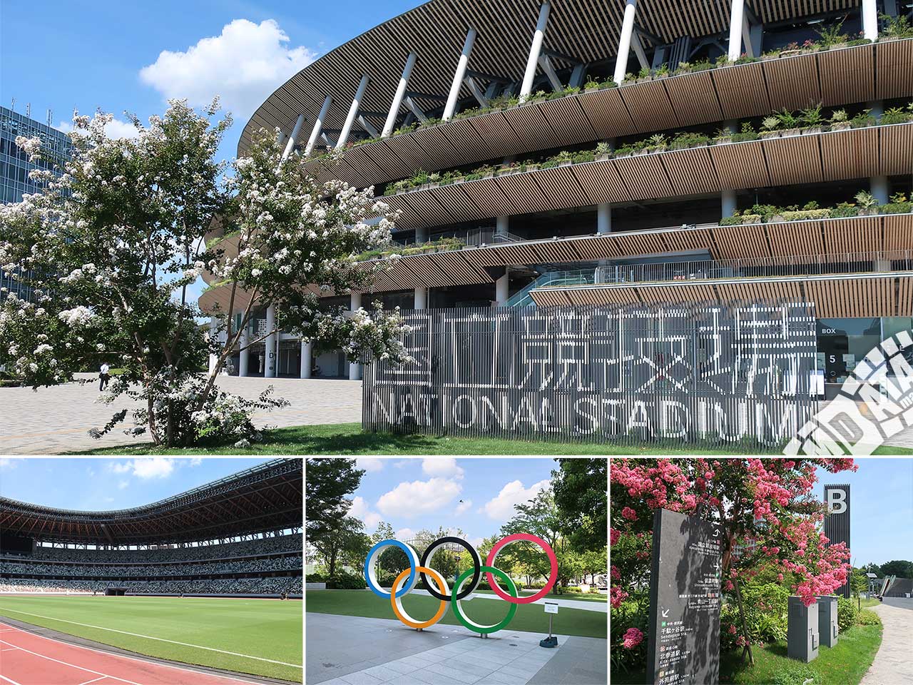 国立競技場の写真 Photo taken on 2023/08/30