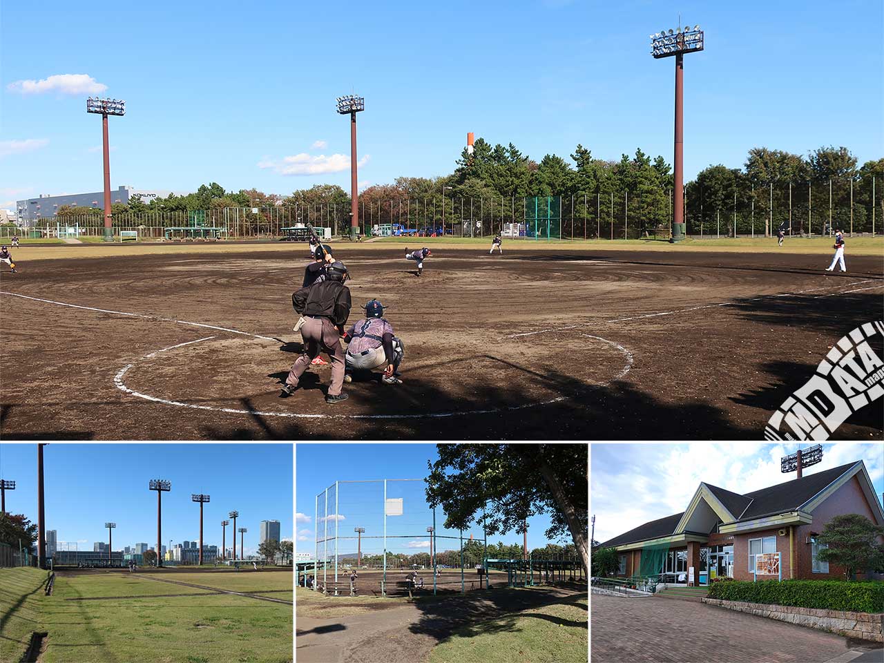 夢の島野球場の写真 Photo taken on 2021/11/10