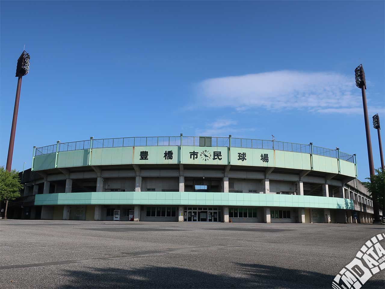 豊橋市民球場の写真 Photo taken on 2022/06/08