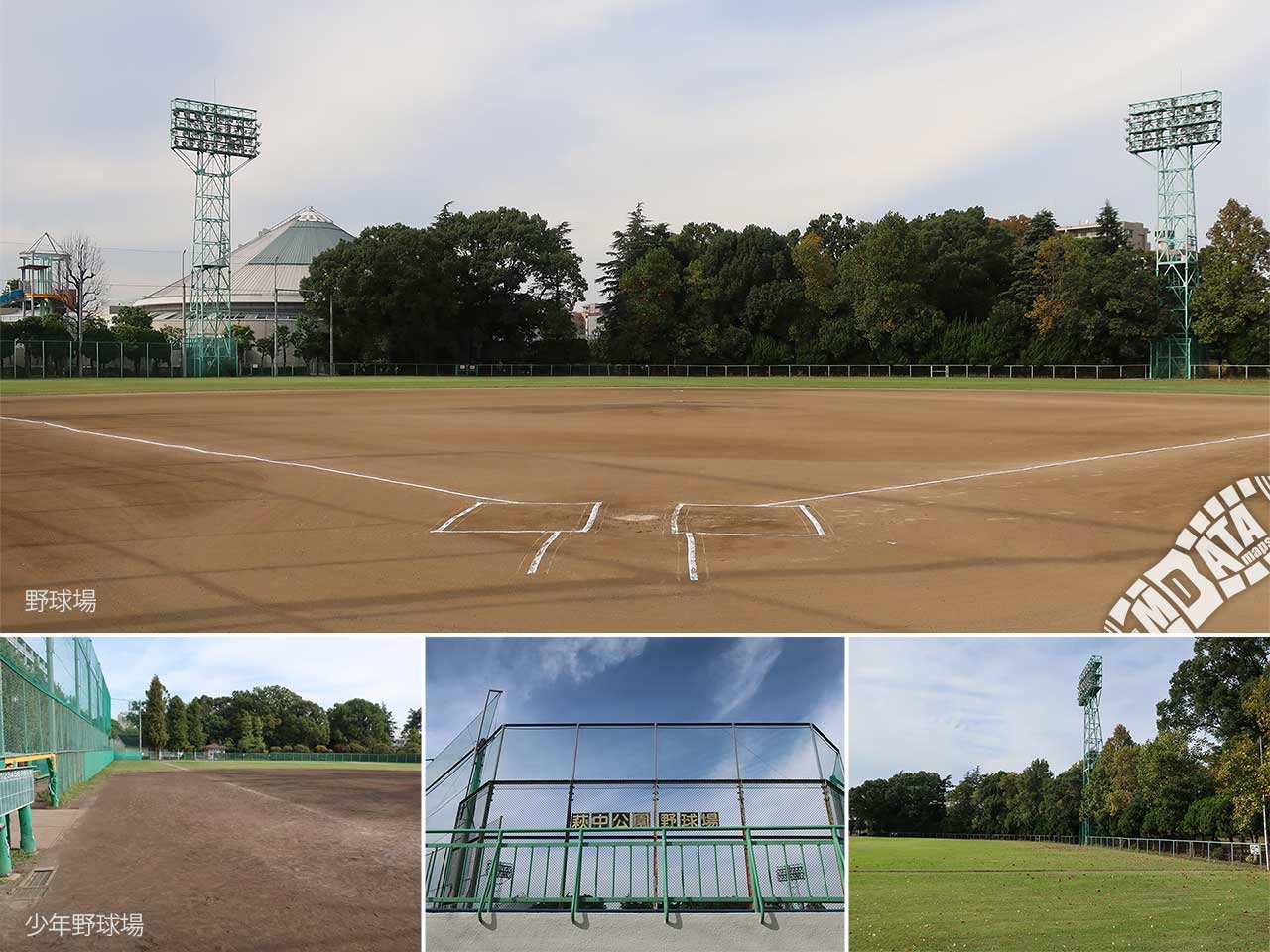 萩中公園野球場の写真 Photo taken on 2022/10/27
