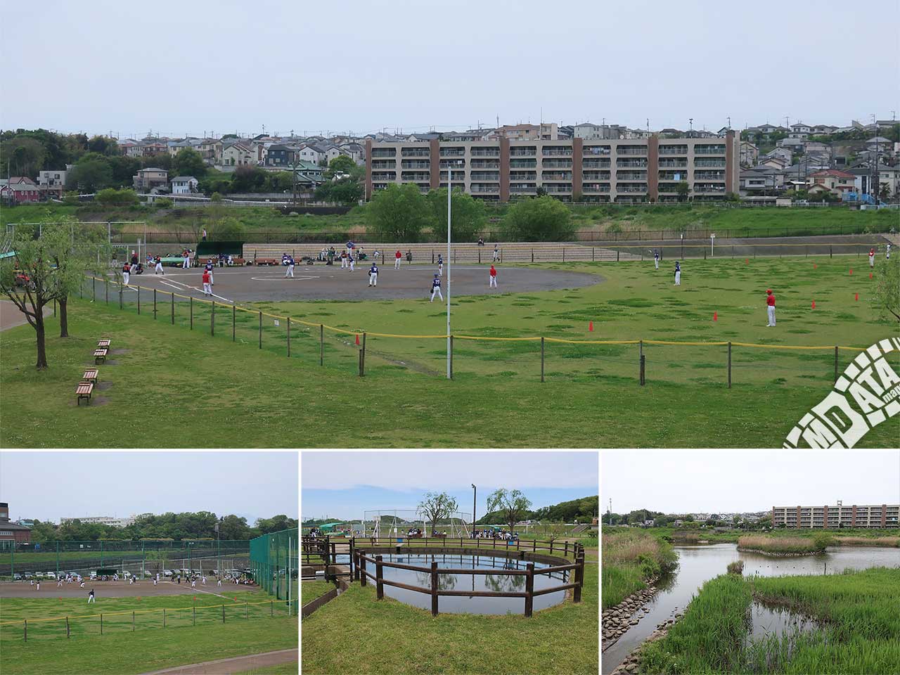 県立境川遊水地公園野球場の写真 Photo taken on 2023/04/19