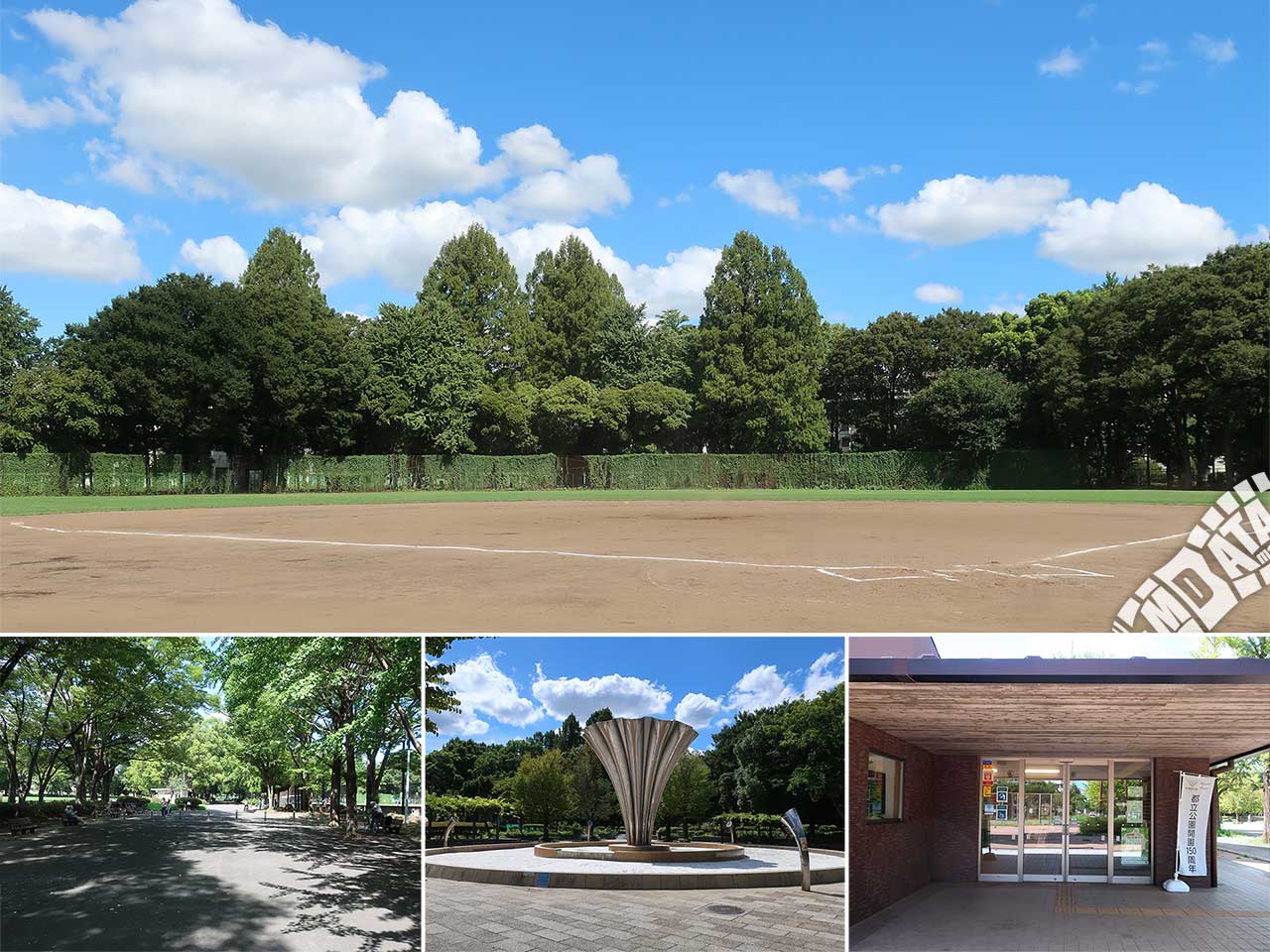 赤塚公園野球場の写真 Photo taken on 2023/08/22