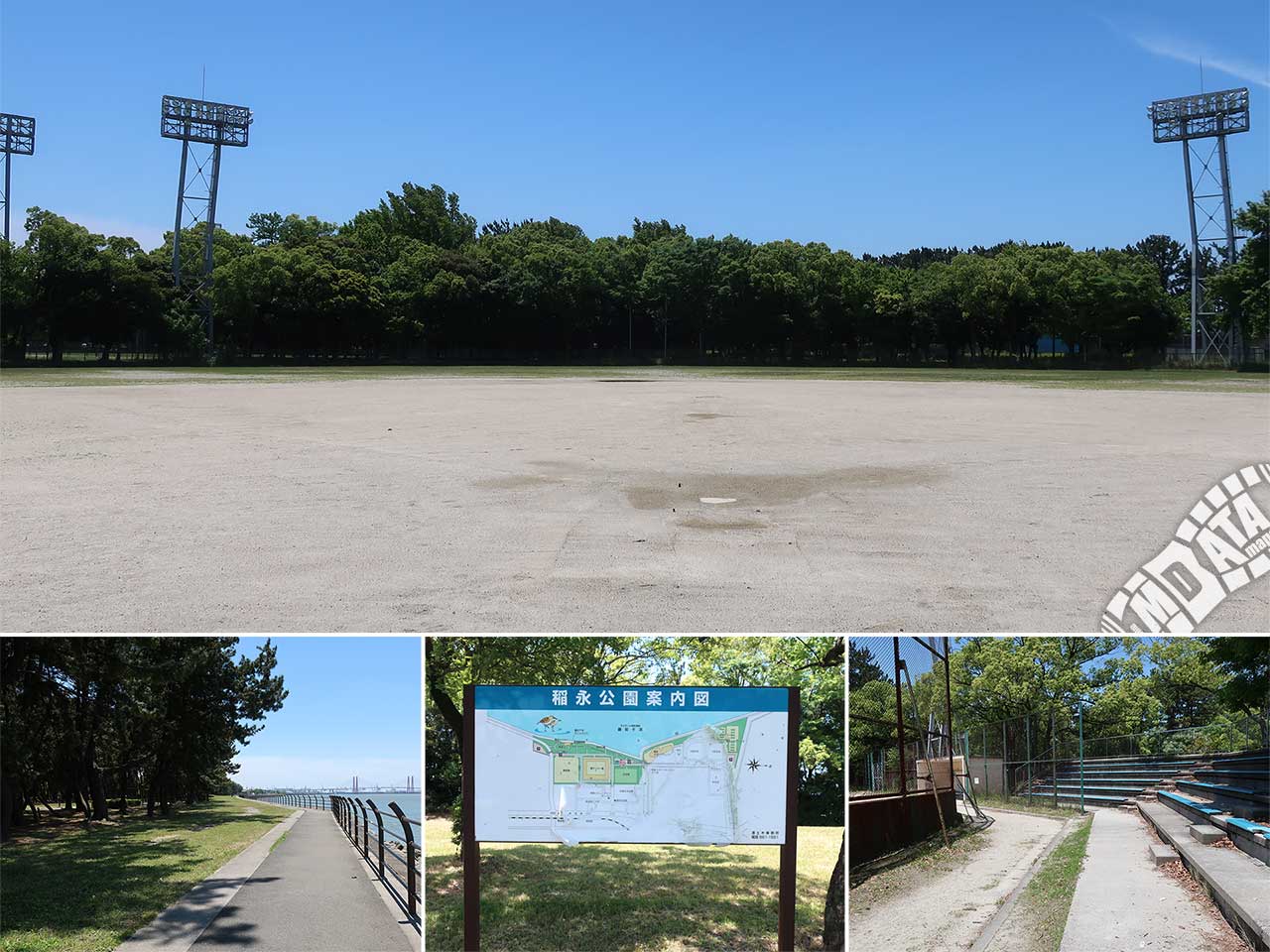 稲永公園野球場の写真 Photo taken on 2024/05/21