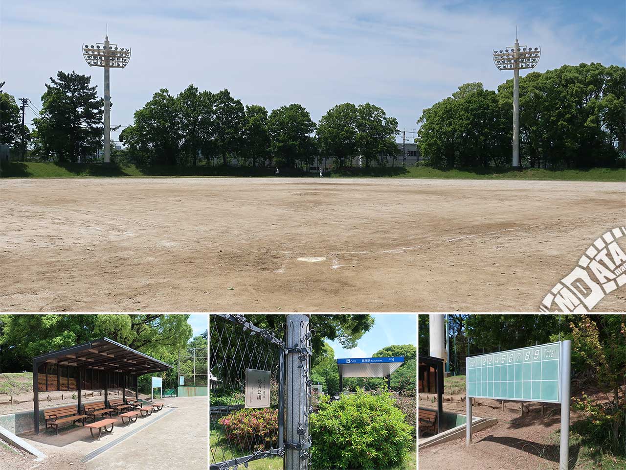 鶴舞公園野球場の写真 Photo taken on 2024/05/21