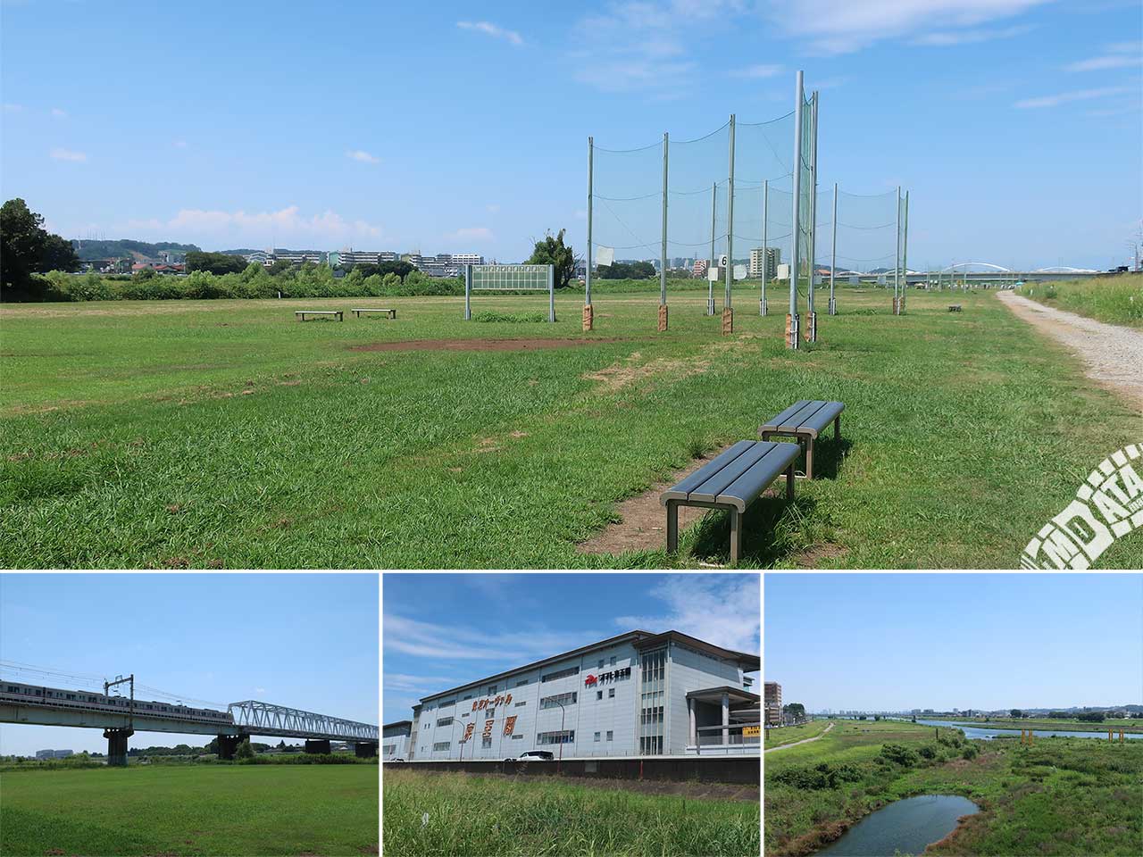 多摩川児童公園ソフトボール場の写真