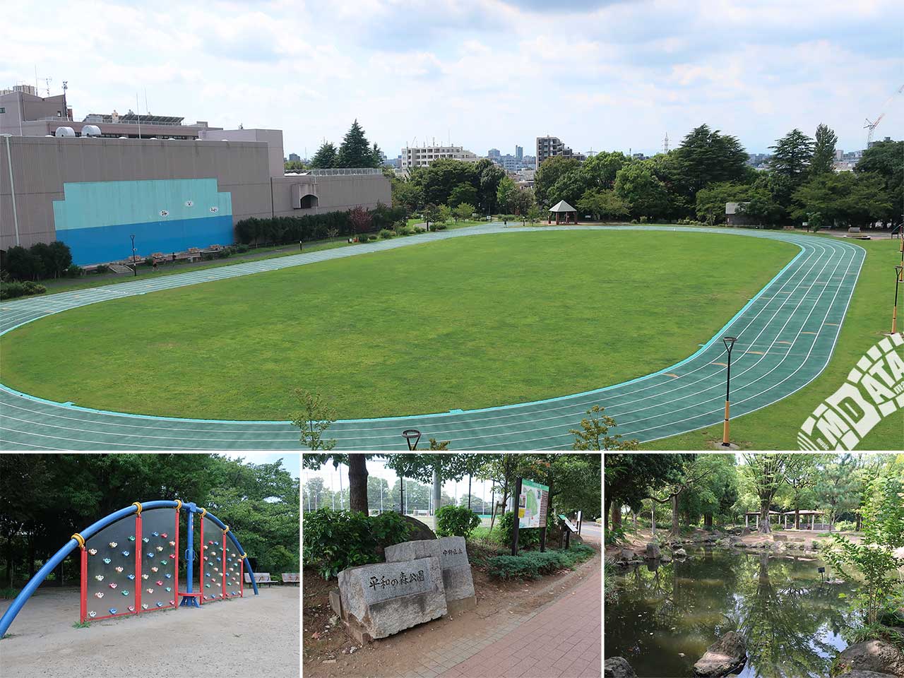 平和の森公園草地広場の写真