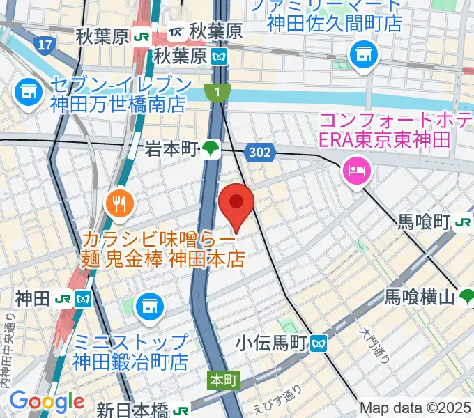 Eggman tokyo eastの地図