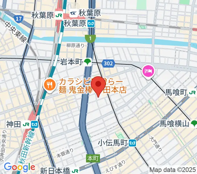 Eggman tokyo eastの地図