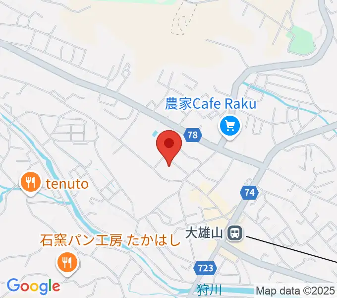 南足柄市文化会館 金太郎みらいホールの地図