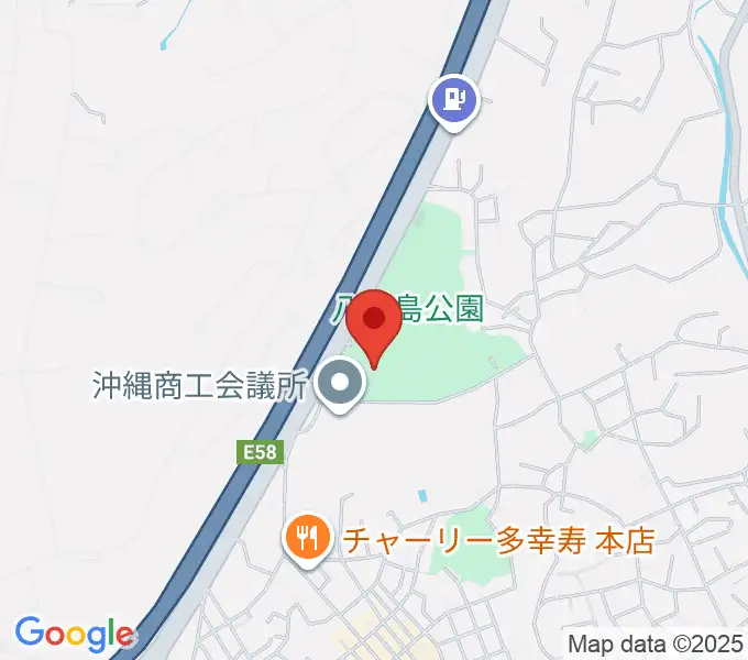 沖縄市民会館の地図
