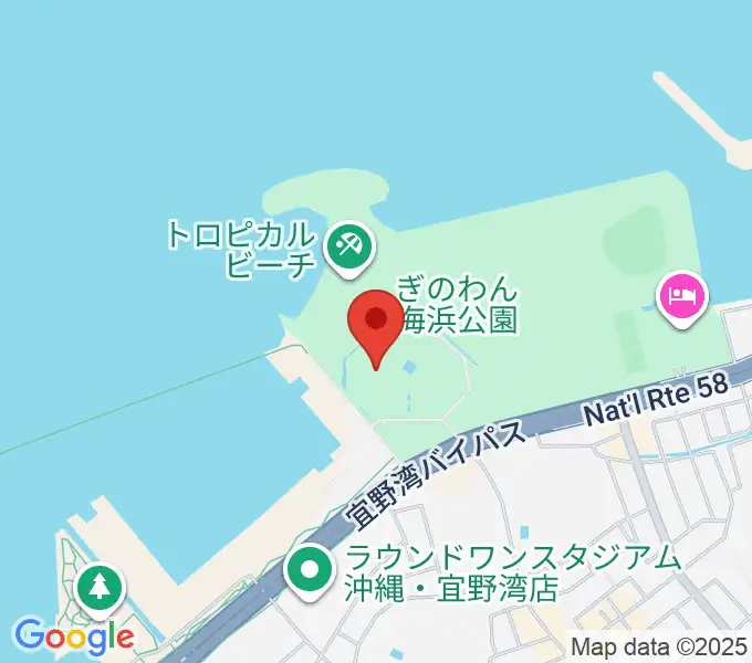 沖縄コンベンションセンターの地図