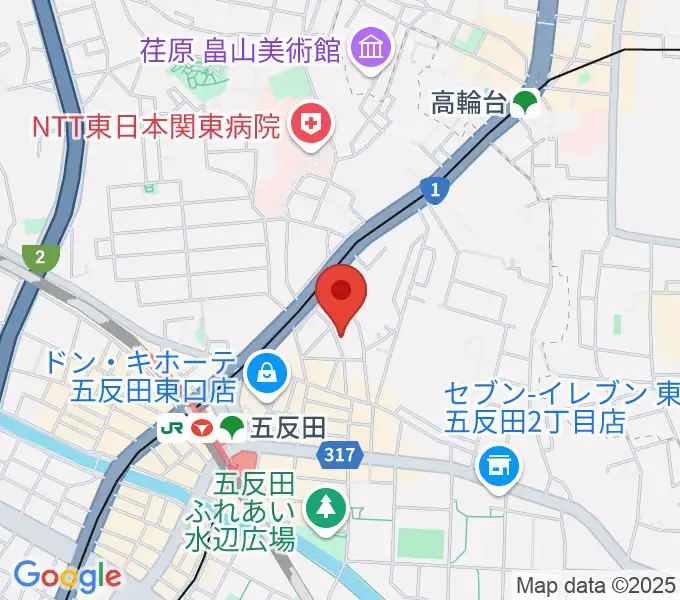 URBAN FOREST STUDIOの地図