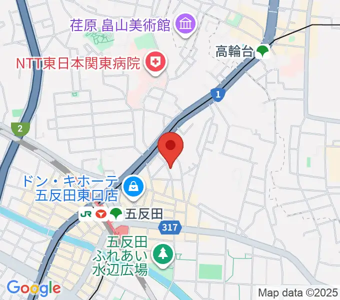 URBAN FOREST STUDIOの地図