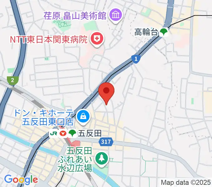 URBAN FOREST STUDIOの地図