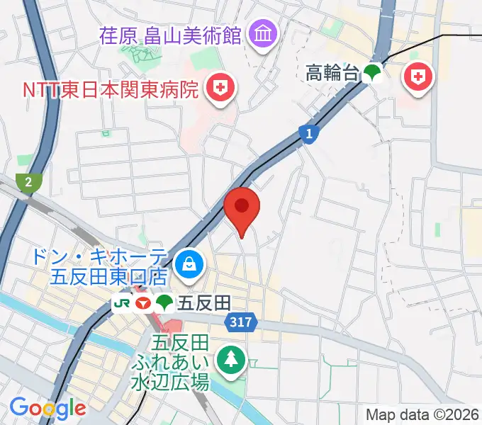 URBAN FOREST STUDIOの地図