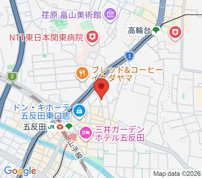 URBAN FOREST STUDIOの地図