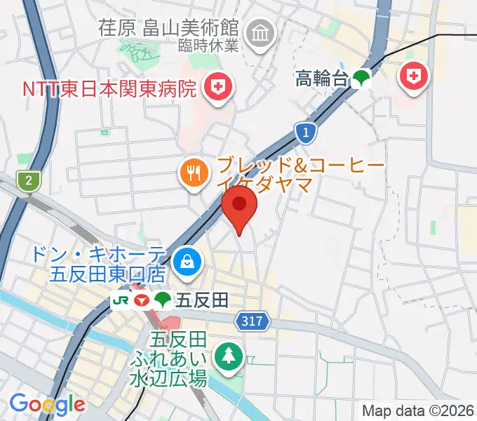 URBAN FOREST STUDIOの地図