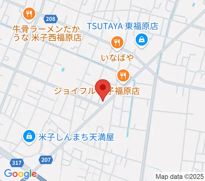 ヤマハパルス米子楽器 米子店の地図
