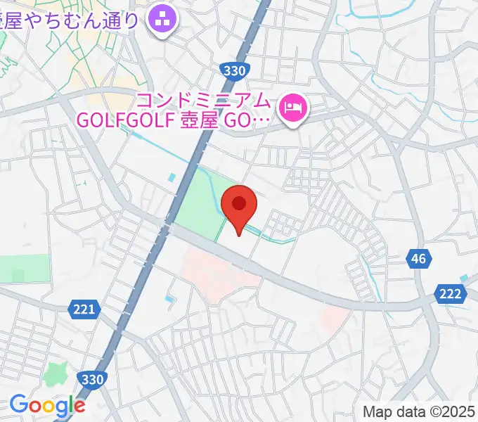那覇市民会館の地図