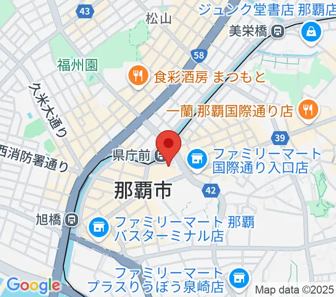 パレット市民劇場の地図