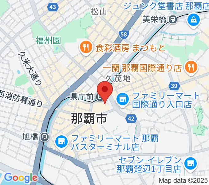 パレット市民劇場の地図