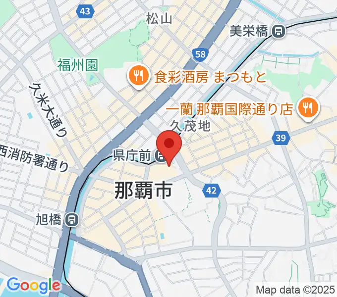 パレット市民劇場の地図