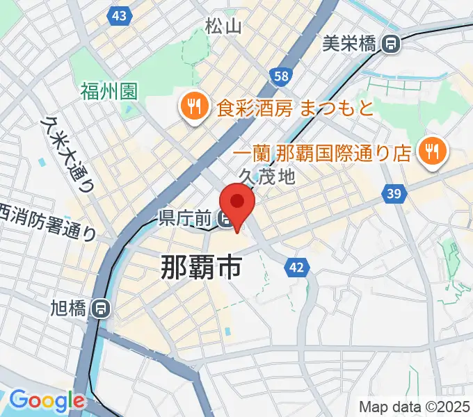 パレット市民劇場の地図