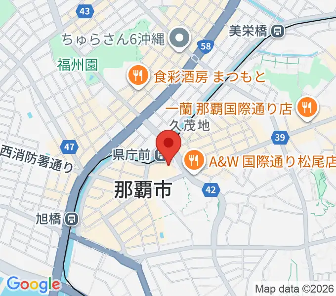 パレット市民劇場の地図