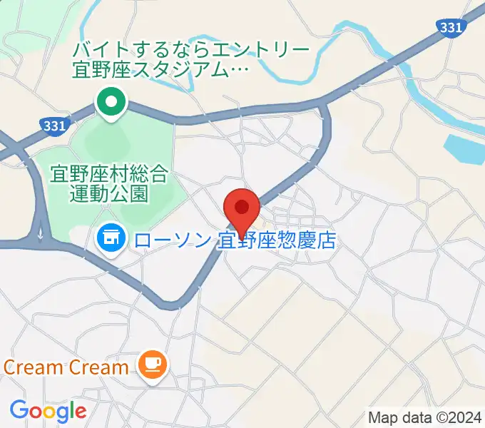 がらまんホールの地図