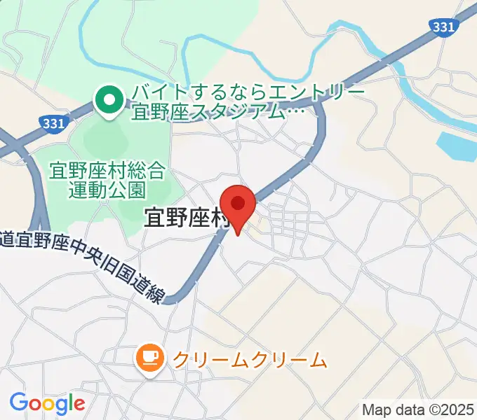がらまんホールの地図