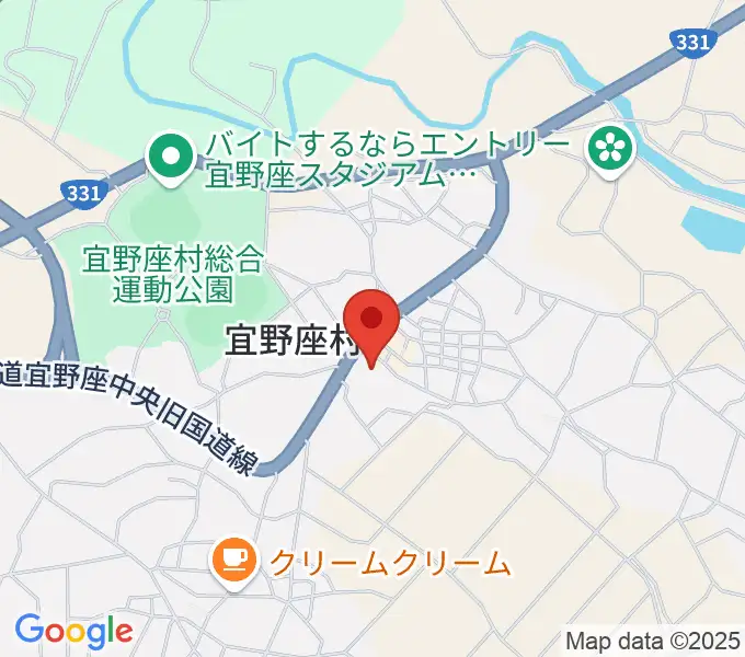 がらまんホールの地図