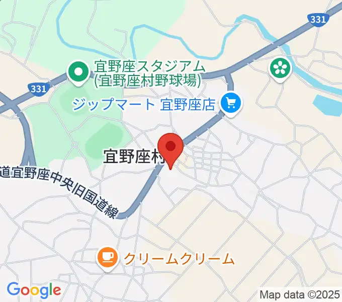 がらまんホールの地図