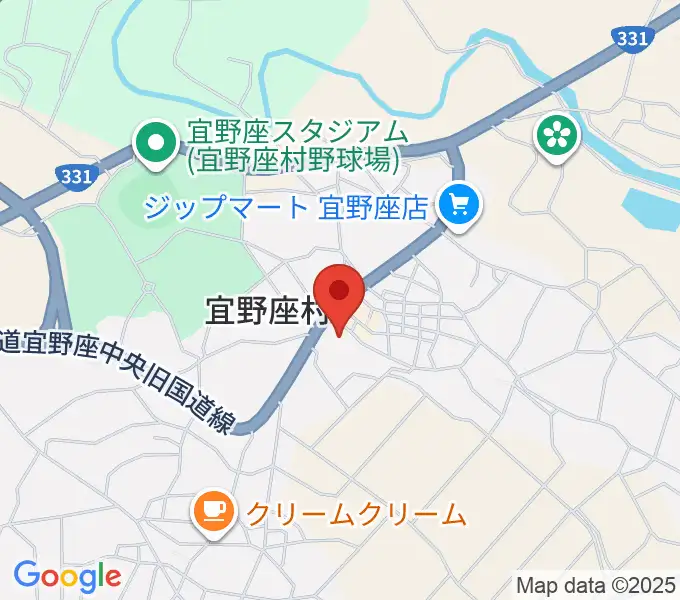 がらまんホールの地図