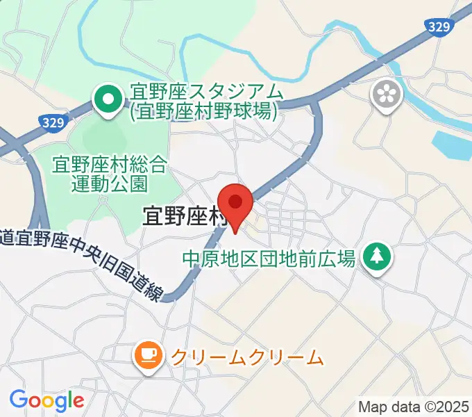 がらまんホールの地図