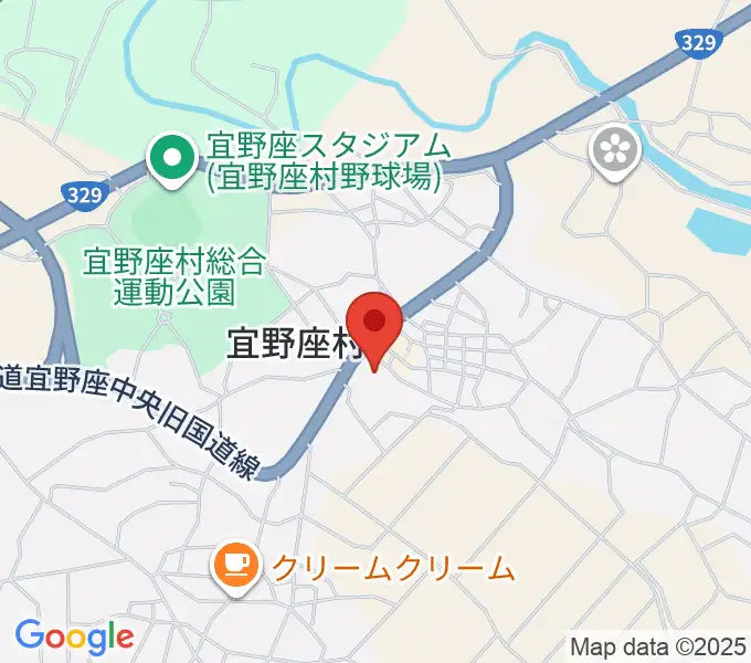 がらまんホールの地図