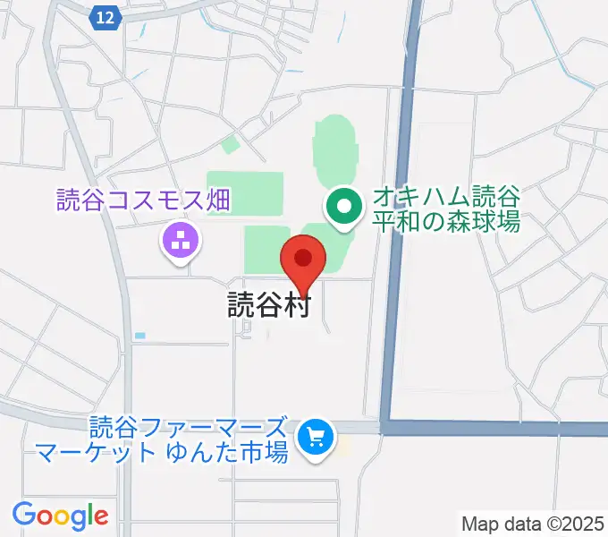 読谷村文化センターの地図