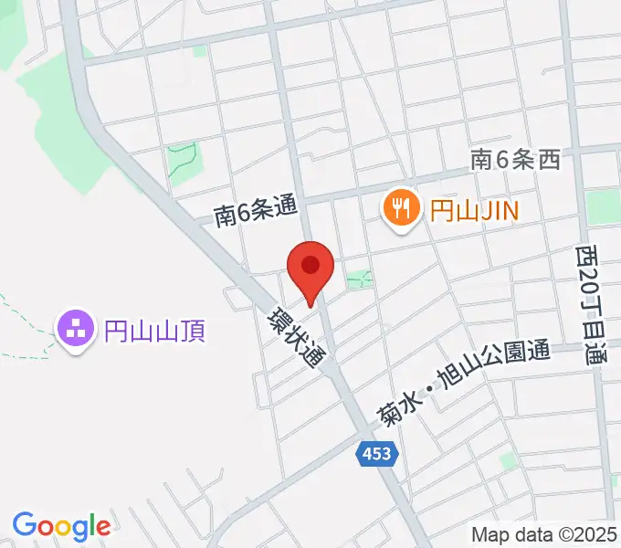 中古楽器専門店QUESTの地図