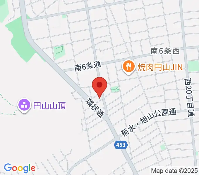 中古楽器専門店QUESTの地図