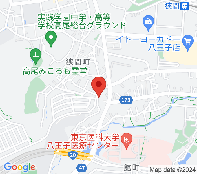 高尾TOUMAI（トゥーマイ）の場所