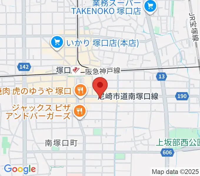 松田楽器ピアノギャラリーの地図