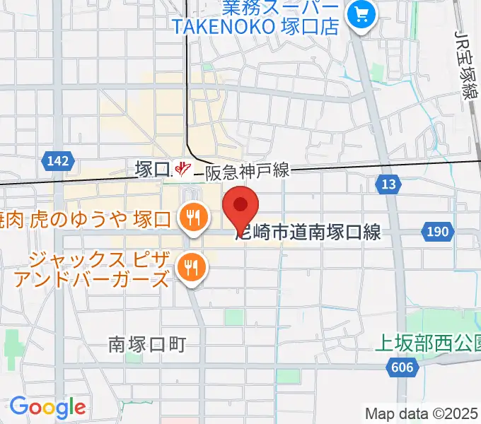 松田楽器ピアノギャラリーの地図