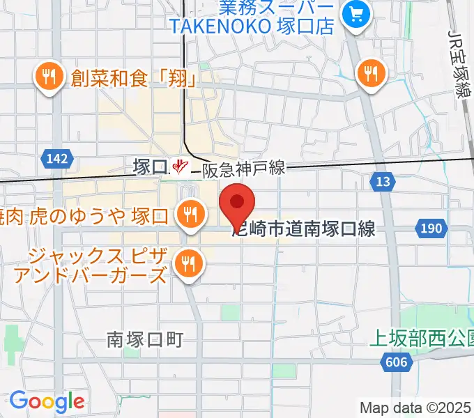 松田楽器ピアノギャラリーの地図