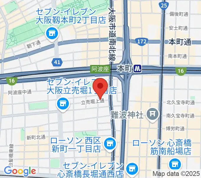 スマイルズミュージックサロンの地図