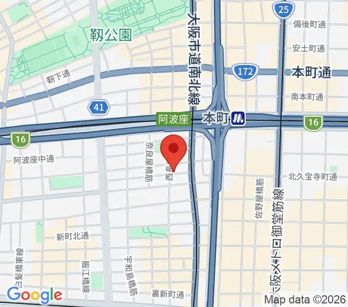 スマイルズミュージックサロンの地図