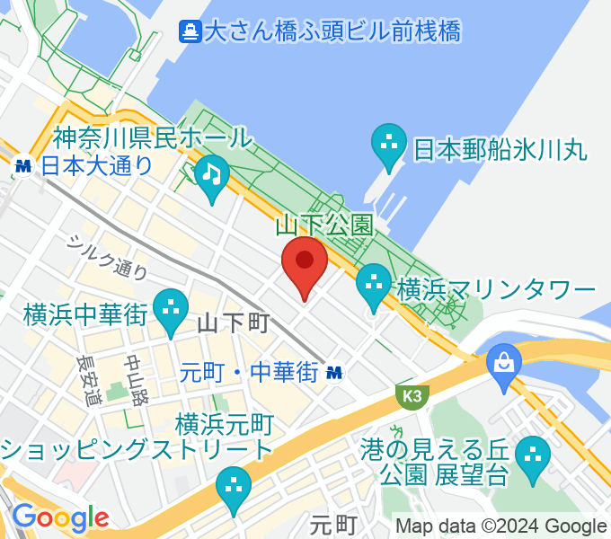 横浜club Lizardの場所
