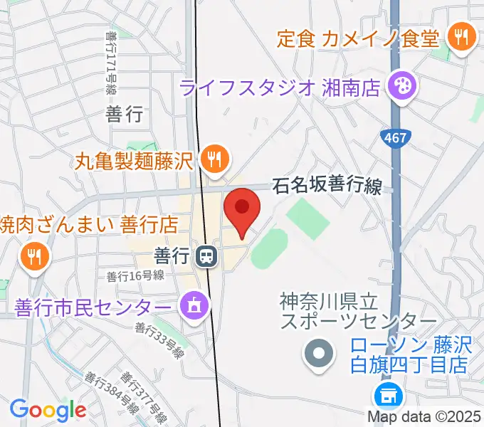 善行Zの地図